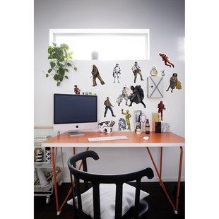 Komar Sticker Star Wars Heroes Villains