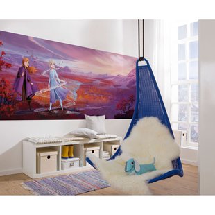 Komar Papierfotobehang Frozen Panorama - Paars - 3,68m X 127cm