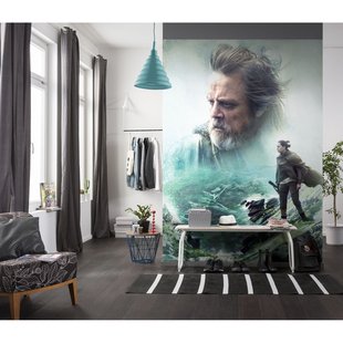 Komar Fotobehang Star Wars The Last Jedi - Groen - 2,54m X 184cm