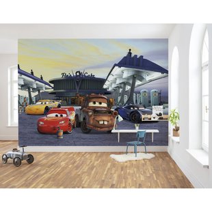 Komar Fotobehang Star Wars Technical Plan - Meerkleurig - 2,54m X 368cm