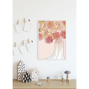 Komar Poster Schone Slaapster Rozen 30 X 40 Cm