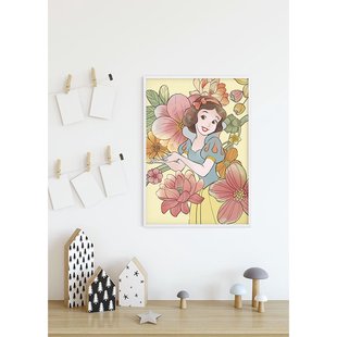 Komar Poster Sneeuwwitje Bloemen 30 X 40 Cm