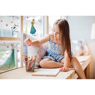 Komar Window Sticker Frozen Bloem