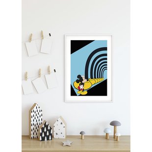 Komar Poster Mickey Mouse Tunnel 30 X 40 Cm