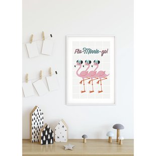 Komar Poster Minnie Mouse Fla-minnie-go 30 X 40 Cm