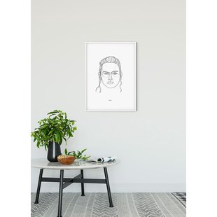 Komar Poster Star Wars Classic Force Gezichten Rey 50 X 70 Cm