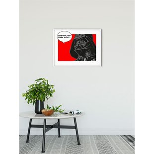 Komar Poster Star Wars Classic Comic Quote Vader 40 X 50 Cm