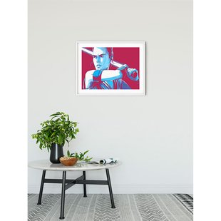 Komar Poster Star Wars Gezichten Rey 50 X 70 Cm