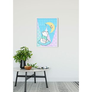 Komar Poster Winnie De Pooh Maan 30 X 40 Cm