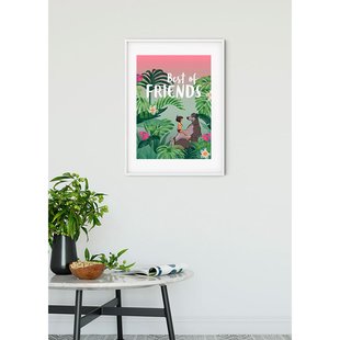 Komar Poster Jungle Book Beste Vrienden 50 X 70 Cm