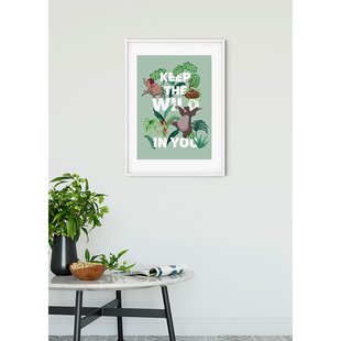 Komar Poster Jungle Book Hou Het Wild 40 X 50 Cm