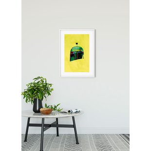 Komar Poster Star Wars Classic Helmen Boba Fett 40 X 50 Cm