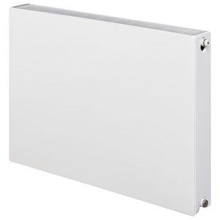 Sanivesk Paneelradiator Raya Vlak Duo Type 22 100x50cm - Wit - 6 Aansluitingen - 1390w