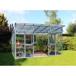 Vitavia Tuinkas Aphrodite 11500 - Veiligheidsglas 10mm - Aluminium - 393x295x242cm