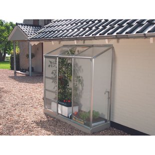 Vitavia Tuinkas Ida 1300 - Polycarbonaat 4mm - Aluminium - 193x69x182cm