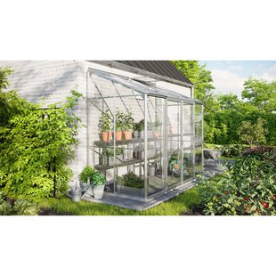 Vitavia Tuinkas Ida 3300 - Veiligheidsglas 3mm - Aluminium - 255x132x222cm