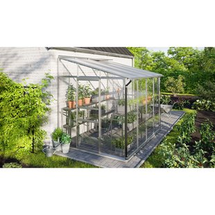 Vitavia Tuinkas Ida 5200 - Veiligheidsglas 3 Mm En Polycarbonaat 6 Mm - Aluminium - 262x201x221 Cm