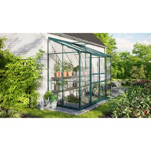 Vitavia Tuinkas Ida 3300 - Veiligheidsglas 3 Mm - Smaragd - 255x132x222 Cm