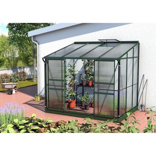 Vitavia Tuinkas Ida 5200 - Polycarbonaat 4mm - Smaragd - 262x201x221cm
