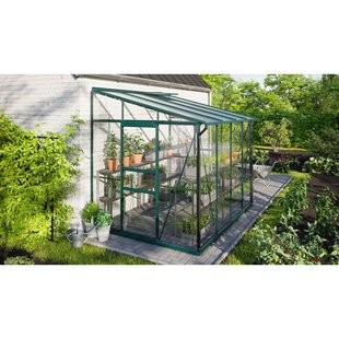 Vitavia Kas Ida 5200 - Veiligheidsglas 3mm + Polycarbonaat 6mm - Smaragd - 262x201x221cm