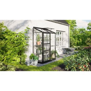 Vitavia Kweekkas Ida 900 - Veiligheidsglas 3mm - Zwart - 131x69x182cm