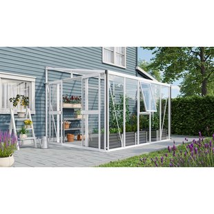 Vitavia Kweekkas Athena 8600 - Veiligheidsglas 10mm - Wit - 266x334x239cm