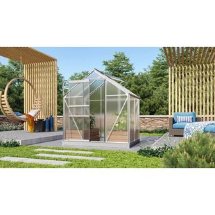 Vitavia Tuinkas Venus 2500 - Polycarbonaat 4mm - Aluminium - 195x131x197cm