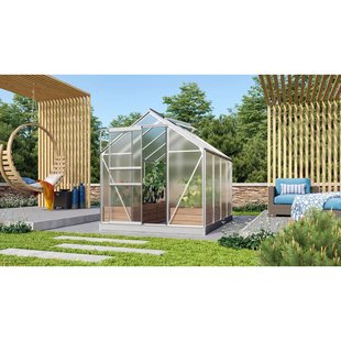 Vitavia Tuinkas Venus 5000 - Polycarbonaat 4mm - Aluminium - 195x257x197cm