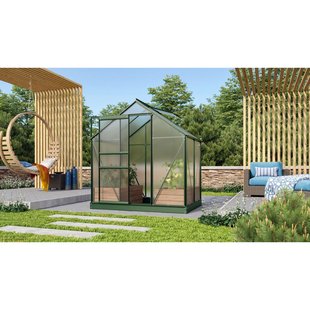 Vitavia Kas Venus 2500 - Polycarbonaat 4mm - Smaragd - 195x131x197cm