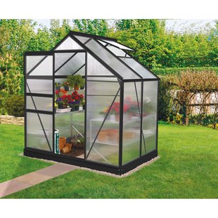 Vitavia Kas Venus 2500 - Polycarbonaat 6mm - Zwart - 195x131x197cm