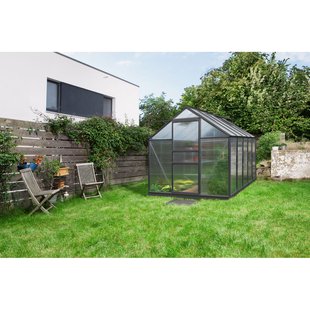 Vitavia Kweekkas Venus 6200 - Polycarbonaat 6mm - Zwart - 195x321x197cm