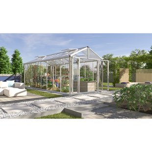 Vitavia Tuinkas Zeus Comfort 15700 - Veiligheidsglas 3mm - Aluminium - 258x614x250cm