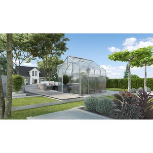 Vitavia Tuinkas Diana 6700 - Polycarbonaat 4mm - Aluminium - 264x258x255cm