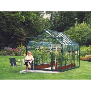 Vitavia Tuinkas Diana 9900 - Veiligheidsglas 3mm - Smaragd - 264x383x255cm