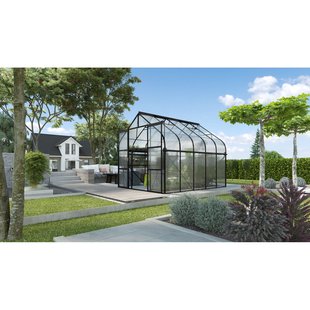 Vitavia Tuinkas Diana 8300 - Polycarbonaat 4mm - Zwart - 264x321x255cm