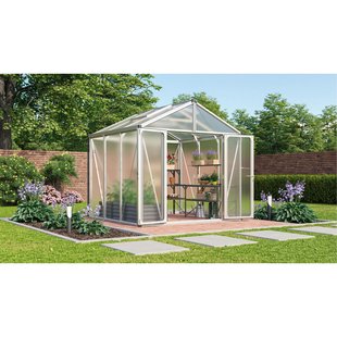 Vitavia Tuinkas Zeus Comfort 6200 - Polycarbonaat 10mm - Aluminium - 258x242x250 Cm