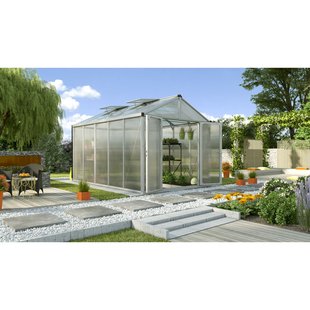 Vitavia Tuinkas Zeus Comfort 10000 - Polycarbonaat 10mm - Aluminium - 258x391x250cm