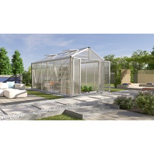 Vitavia Tuinkas Zeus Comfort 11900 - Polycarbonaat 16mm - Aluminium - 258x465x250cm