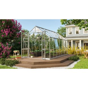 Vitavia Tuinkas Olymp 11500 - Veiligheidsglas 3mm - Aluminium - 257x449x254cm