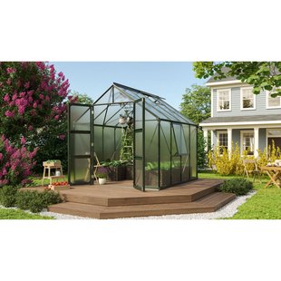 Vitavia Kweekkas Olymp 6700 - Polycarbonaat 6mm - Smaragd - 257x263x254cm