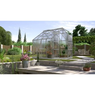 Vitavia Tuinkas Jupiter 6700 - Polycarbonaat 6mm - Aluminium - 257x258x248cm