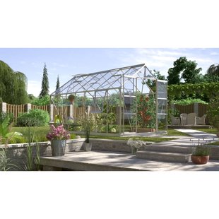 Vitavia Tuinkas Jupiter 11500 - Veiligheidsglas 3mm - Aluminium - 257x445x248cm