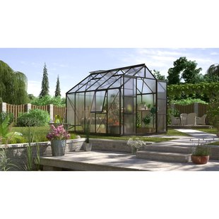 Vitavia Tuinkas Jupiter 8300 - Polycarbonaat 6mm - Zwart - 257x321x248cm