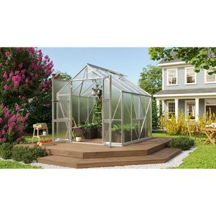 Vitavia Tuinkas Olymp 6700 - Polycarbonaat 6mm - Aluminium - 257x263x254cm