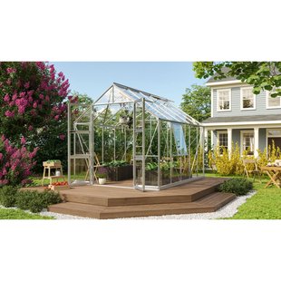 Vitavia Tuinkas Olymp 8300 - Veiligheidsglas 3mm - Aluminium - 257x325x254cm