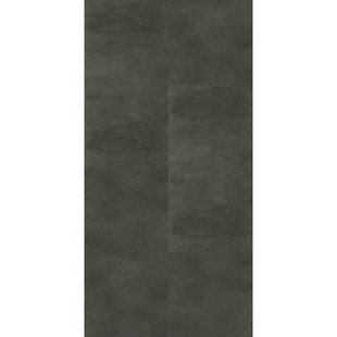 Pvc Tegel Xxl Solid Dark Concrete - 4-zijdige V-groef - 8,5mm - 2,977m²