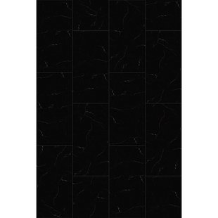 Pvc Tegel Xxl Solid Rock Dark Marble - 4-zijdige V-groef - 8,5mm - 2,977m²