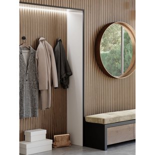 Maestro Latt Luxx Lattenwand - Castle Oak + Luxx - 277x30cm - 20mm - 2 Stuks