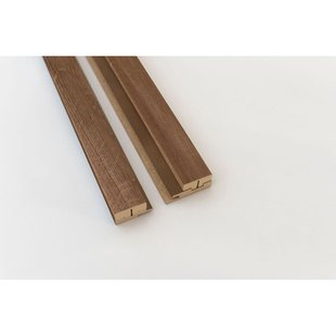 Maestro Latt Luxx Afwerkprofielset - Castle Oak + Luxx - 277cm - 71x20mm