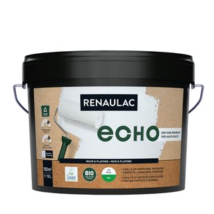 Renaulac Echo Bio Muurverf - Mat - Wit - 10l